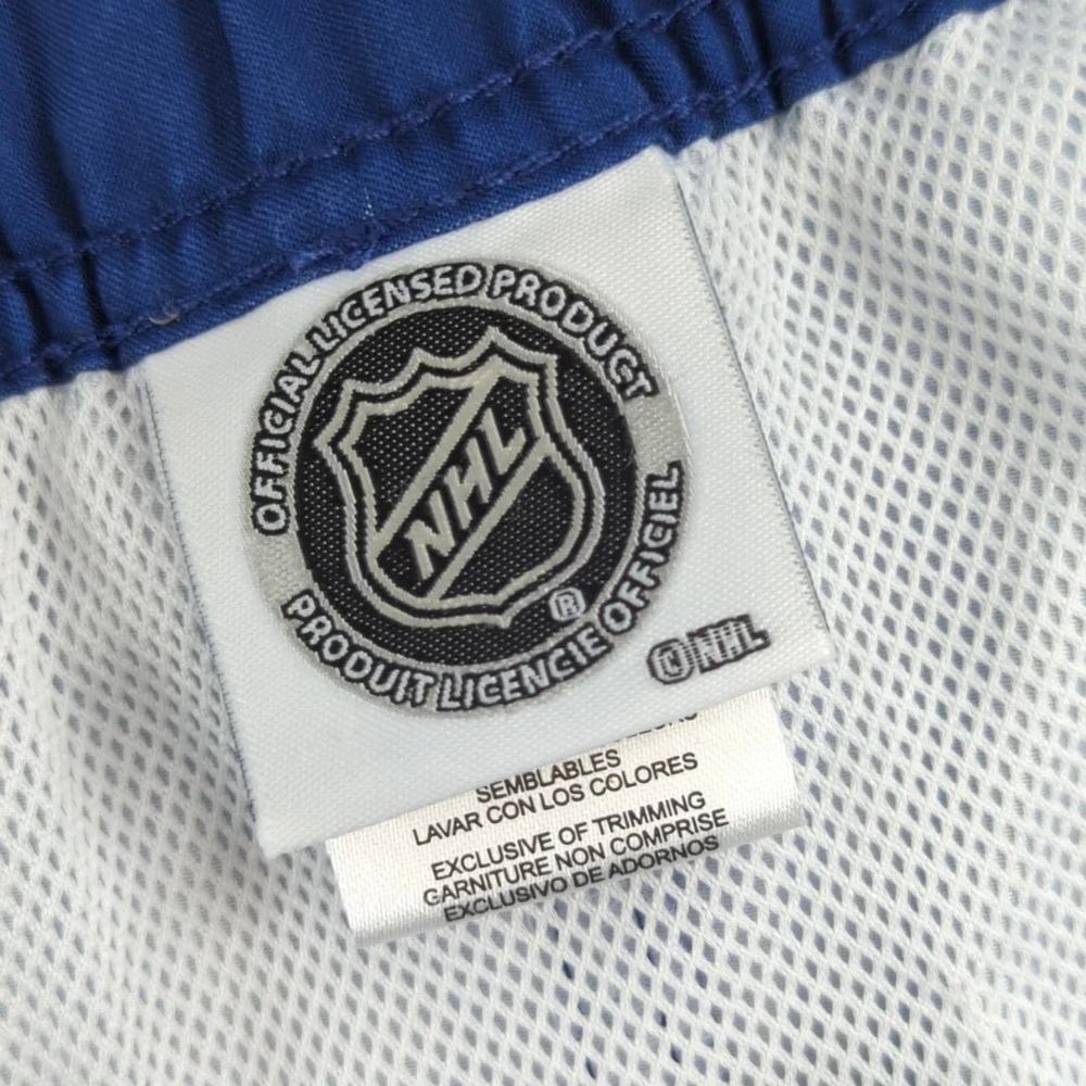 NHL Toronto Maple Leafs Board Shorts Mens XL Blue Swim Trunks Hockey Logo Denim - Picture 3 of 11